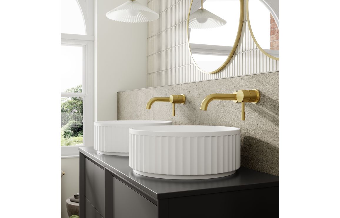 HRD 1210mm Wall Hung 4 Drawer Basin Unit Run & Top