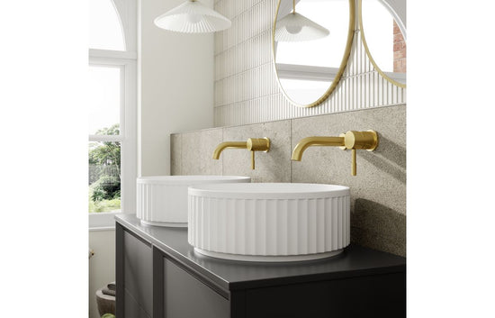 HRD 1210mm Wall Hung 4 Drawer Basin Unit & 2TH Basin