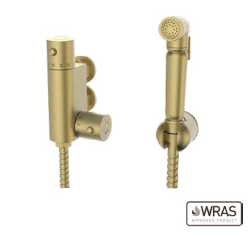 Quorra Round Douche Kit With Thermostatic Mixing Valve – Quorra Round Douche Kit with Thermostatic Mixing Valve | Luxury Bathroom & Radiator Collection by HomeRangeDirect