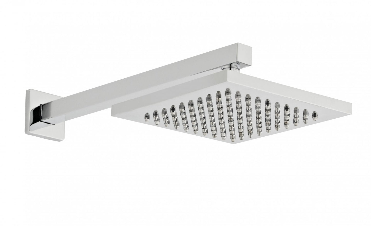 Velmora Cube Fixed Shower Head Arm – Velmora Cube Fixed Shower Head & Arm | Luxury Bathroom & Radiator Collection by HomeRangeDirect