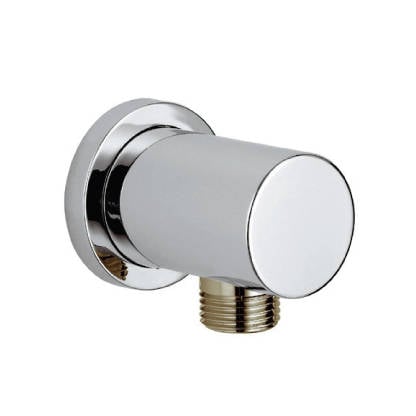 Quorra Round Shower Outlet Elbow – Quorra Round Shower Outlet Elbow | Luxury Bathroom & Radiator Collection by HomeRangeDirect