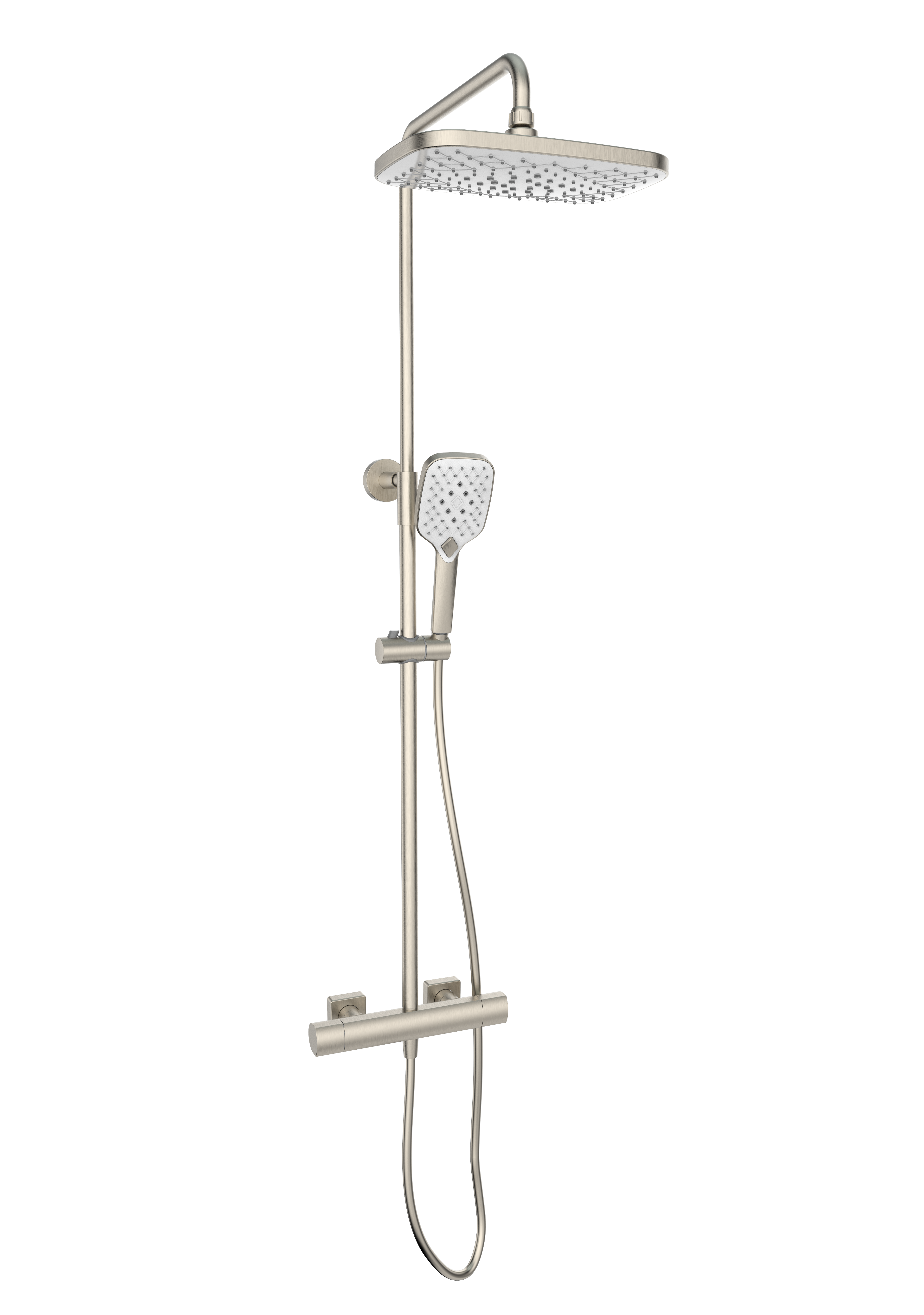 Corvella Shower With Sliding Handset Drench Head – Corvella Shower with Sliding Handset & Drench Head | Luxury Bathroom & Radiator Collection by HomeRangeDirect