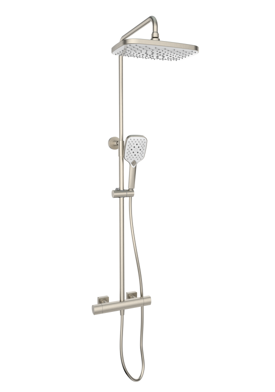 Corvella Shower With Sliding Handset Drench Head – Corvella Shower with Sliding Handset & Drench Head | Luxury Bathroom & Radiator Collection by HomeRangeDirect