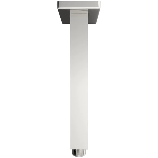Velmora Square Ceiling Mounted Shower Arm – Velmora Square Ceiling Mounted Shower Arm | Luxury Bathroom & Radiator Collection by HomeRangeDirect