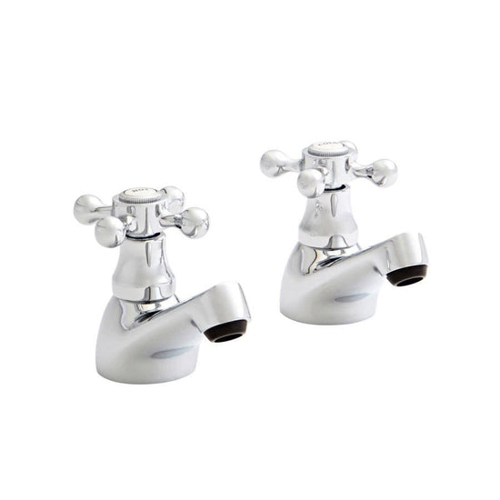 Veyra Pair Basin Pillar Taps – Veyra Pair Basin Pillar Taps | Luxury Bathroom & Radiator Collection by HomeRangeDirect