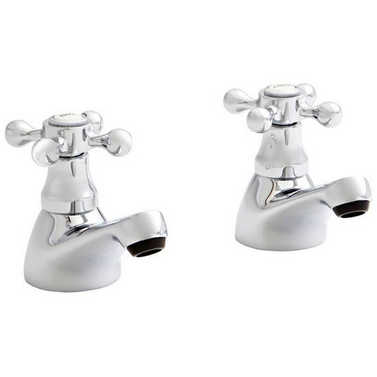 Veyra Pair Bath Pillar Taps – Veyra Pair Bath Pillar Taps | Luxury Bathroom & Radiator Collection by HomeRangeDirect