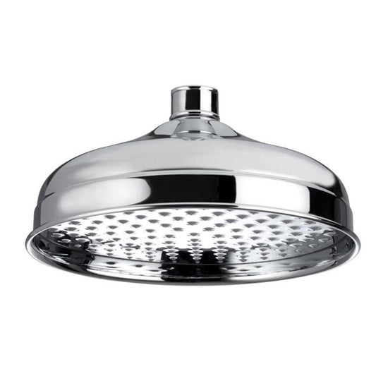 Velmora Traditional Stainless Steel Shower Head – Velmora Traditional Stainless Steel Shower Head | Luxury Bathroom & Radiator Collection by HomeRangeDirect