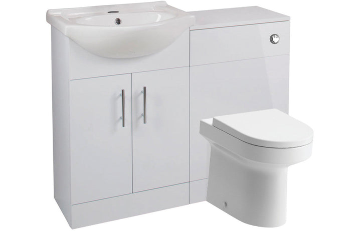 HRD 650mm Basin Unit & WC Unit Pack