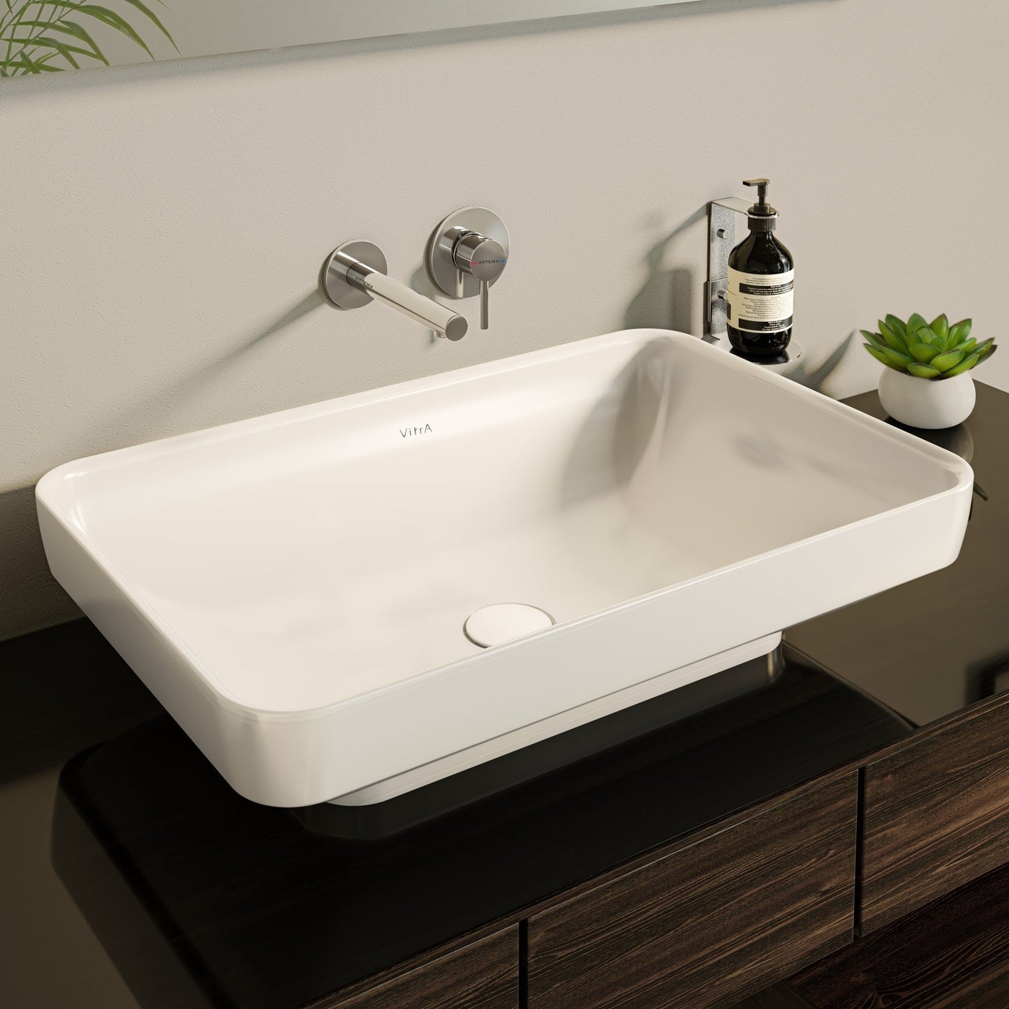 Sabira Origin Wall Mounted 2-Hole Basin Mixer