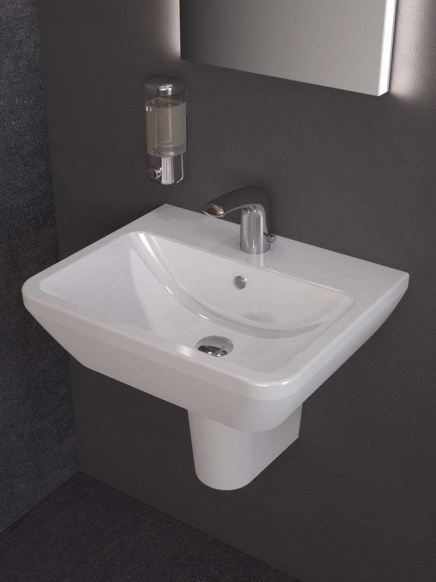 HRD 180x310mm Semi Pedestal Only