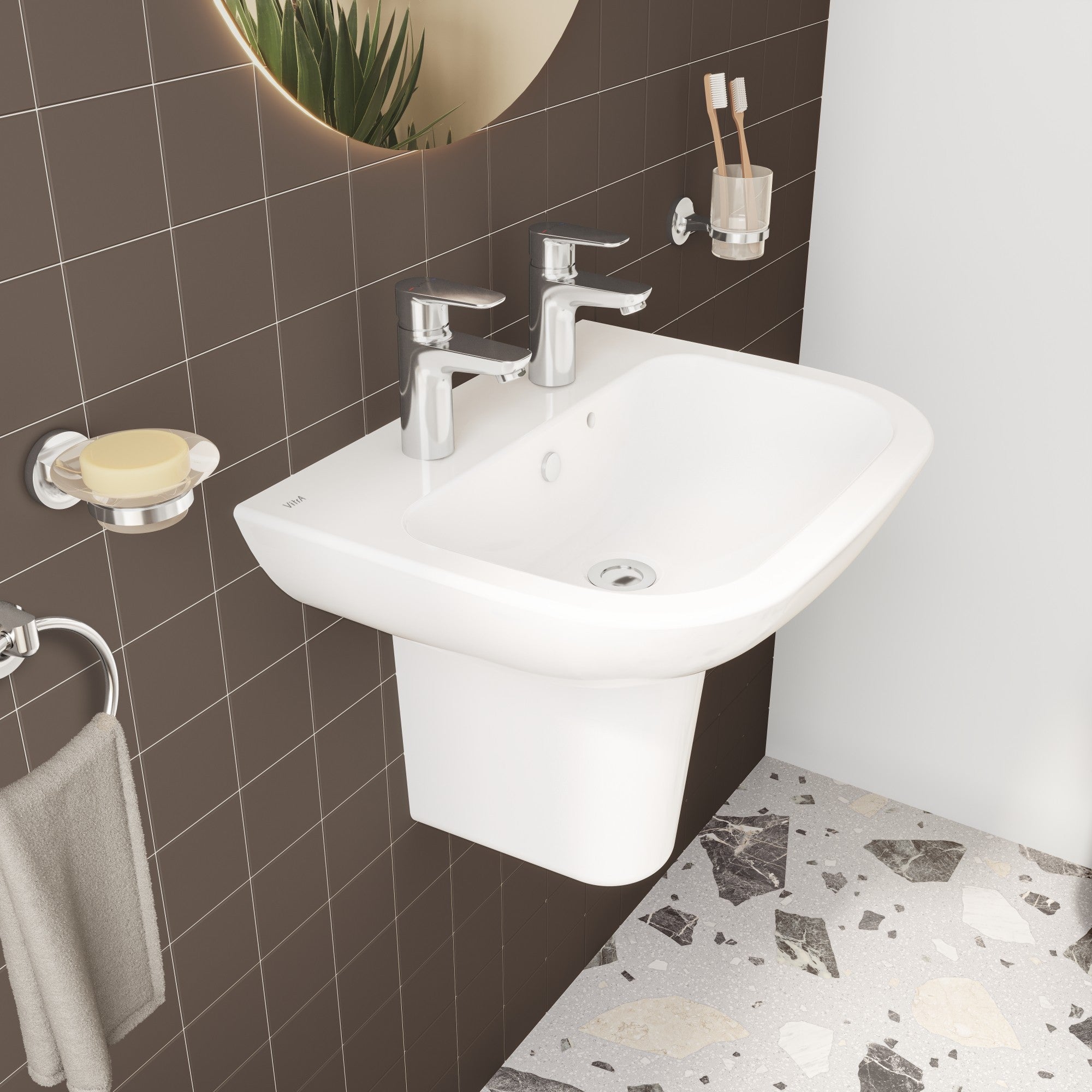 HRD 550x440mm 2TH Basin Only
