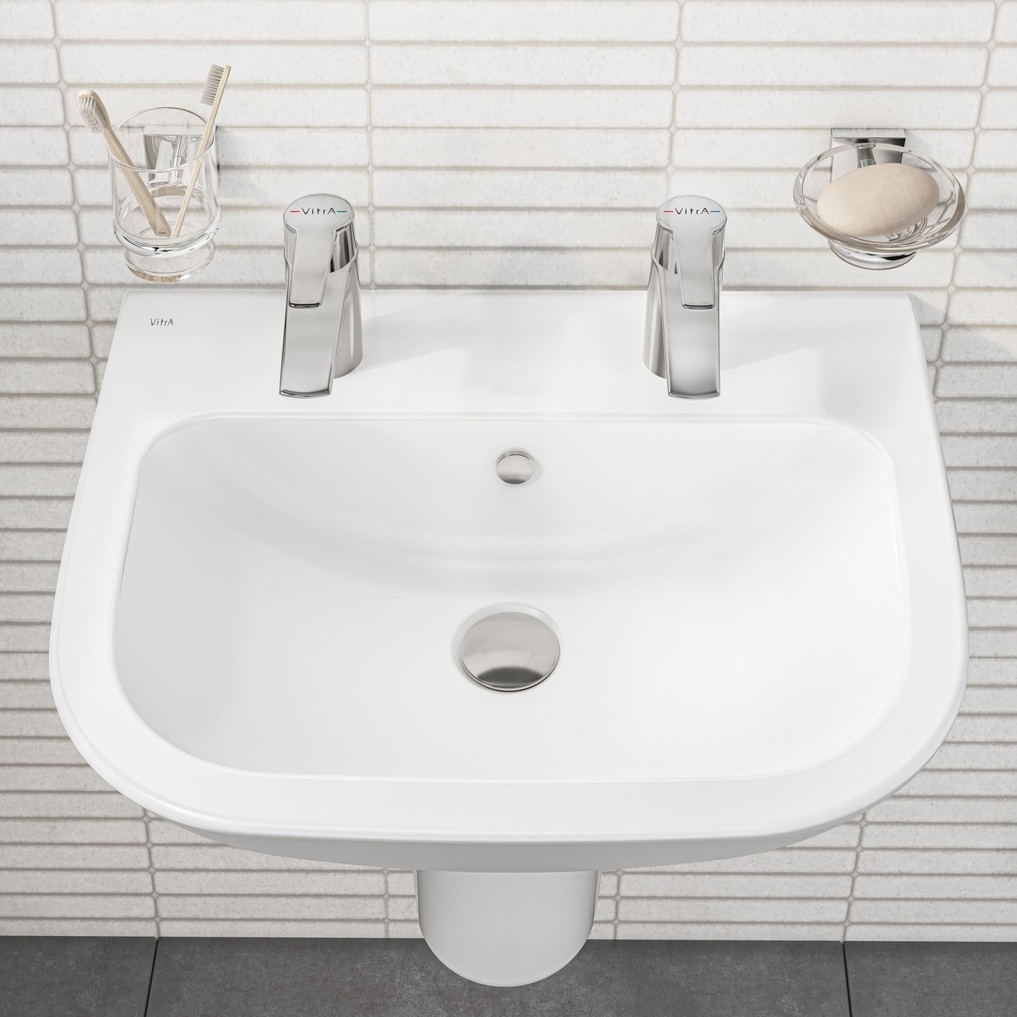 HRD 550x440mm 2TH Basin Only
