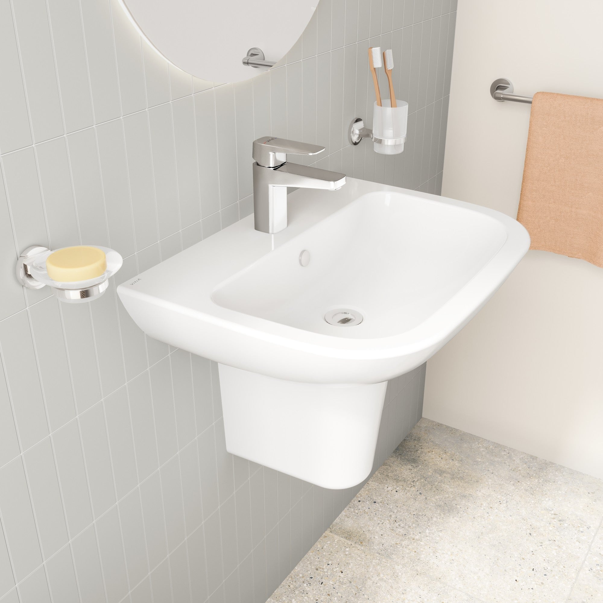 HRD 595x455mm 1TH Basin Only