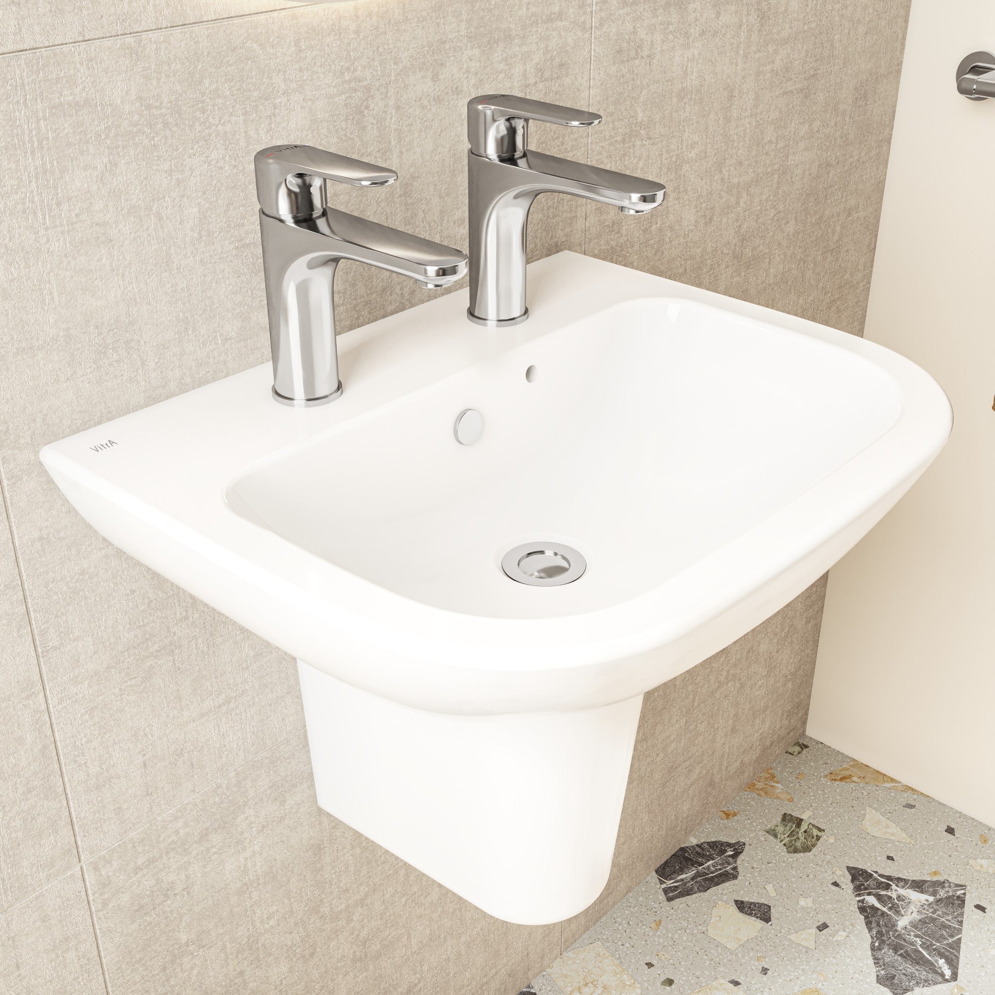 HRD 650x465mm 2TH Basin Only