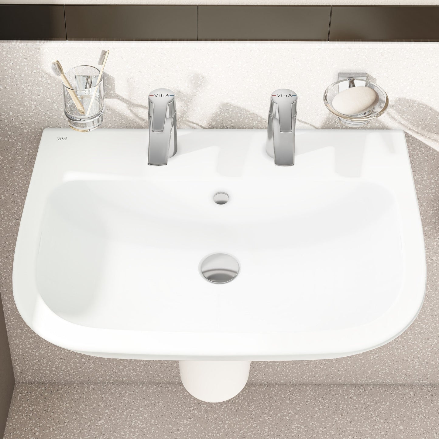 HRD 650x465mm 2TH Basin Only