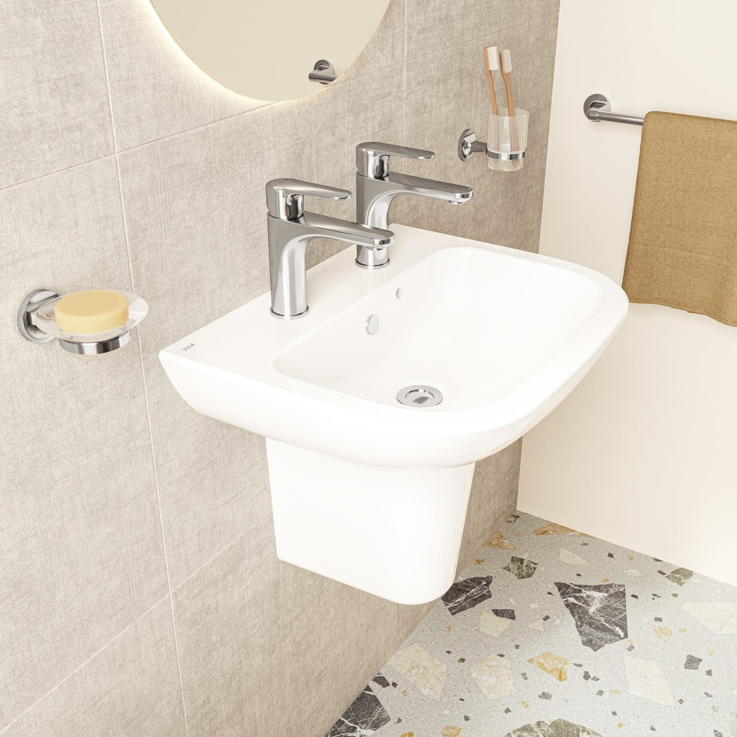 HRD 650x465mm 2TH Basin Only
