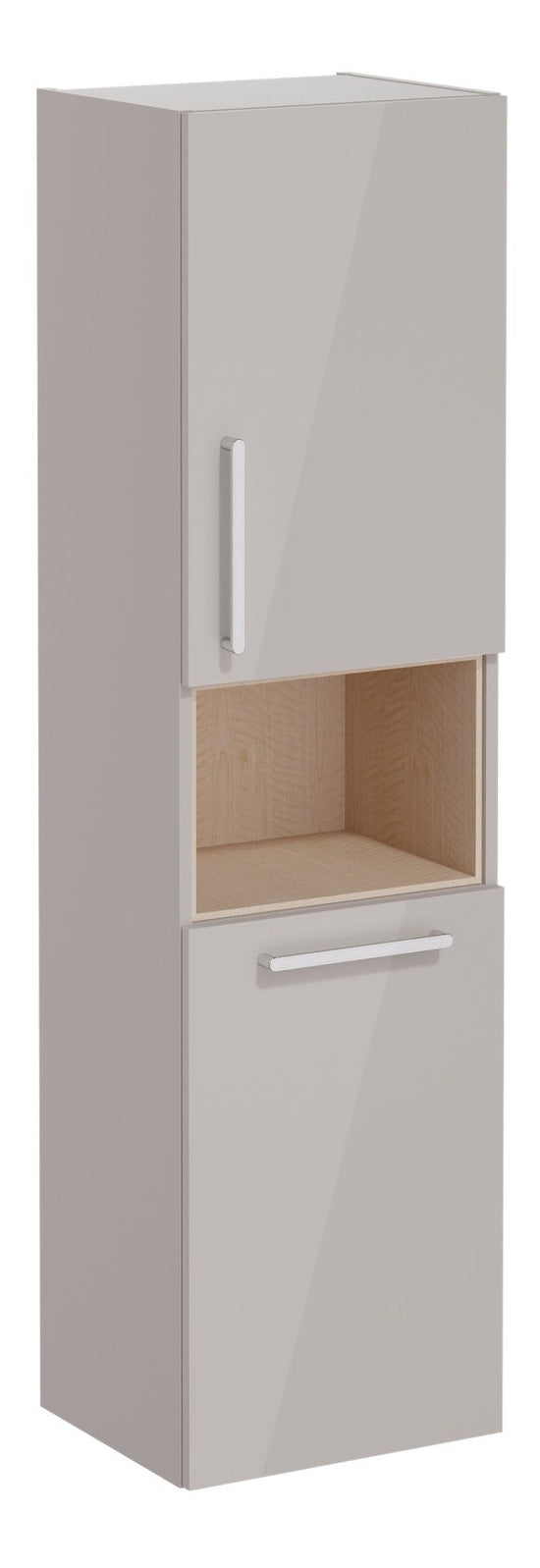HRD 40cm 2 Door Semi-Tall Unit w/Laundry Basket