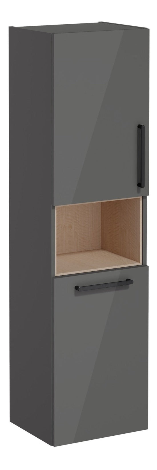 HRD 40cm 2 Door Semi-Tall Unit w/Laundry Basket