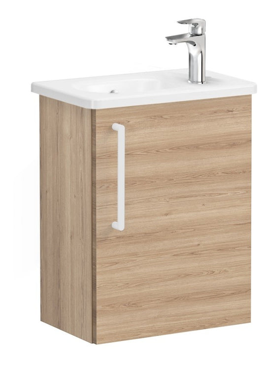 HRD 45cm 1 Door Wall Hung Washbasin Unit (RH Hinge)