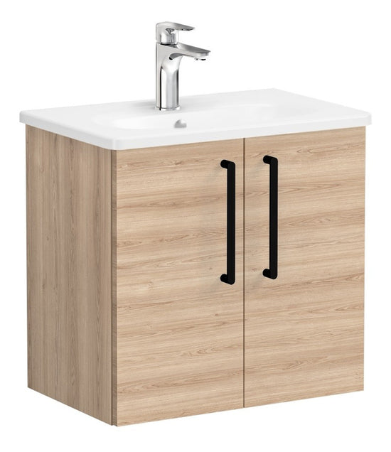 HRD 60cm 2 Door Wall Hung Washbasin Unit