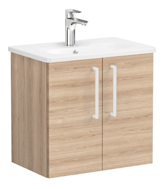 HRD 60cm 2 Door Wall Hung Washbasin Unit