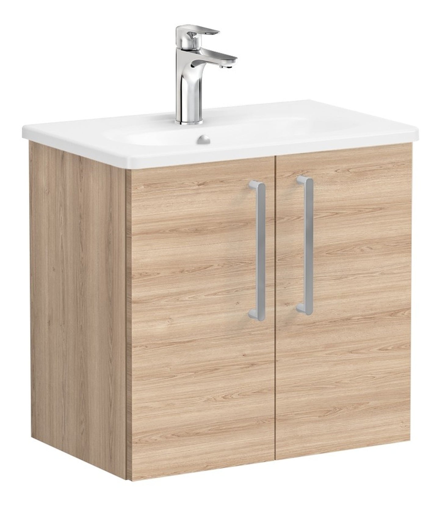 HRD 60cm 2 Door Wall Hung Washbasin Unit