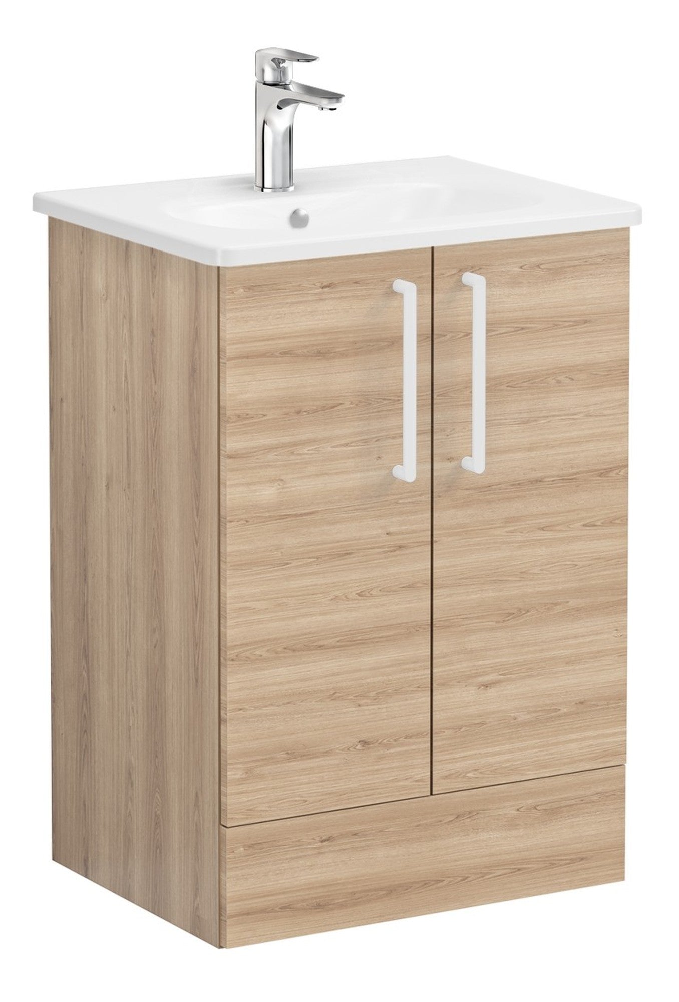 HRD 60cm 2 Drawer Floor Standing Washbasin Unit