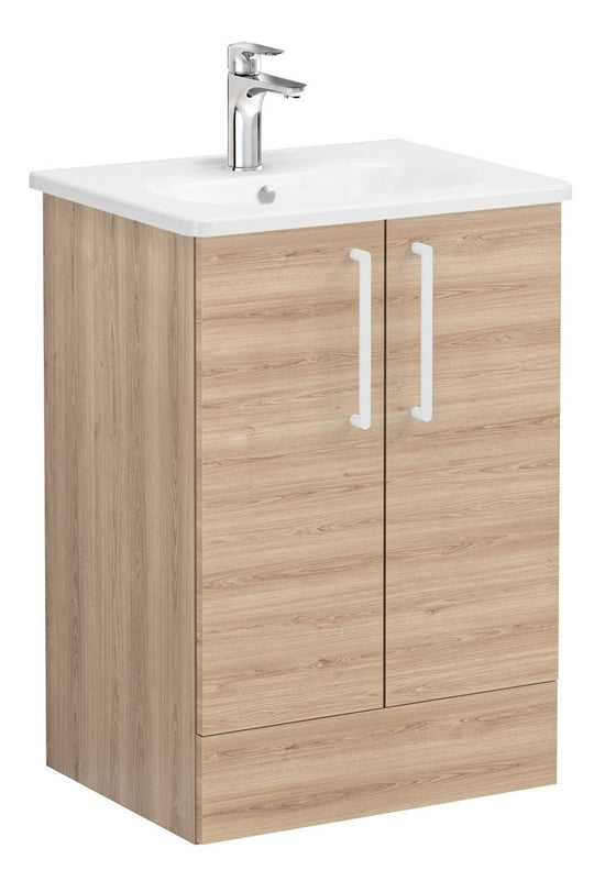 HRD 60cm 2 Drawer Floor Standing Washbasin Unit