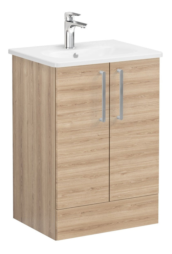 HRD 60cm 2 Drawer Floor Standing Washbasin Unit