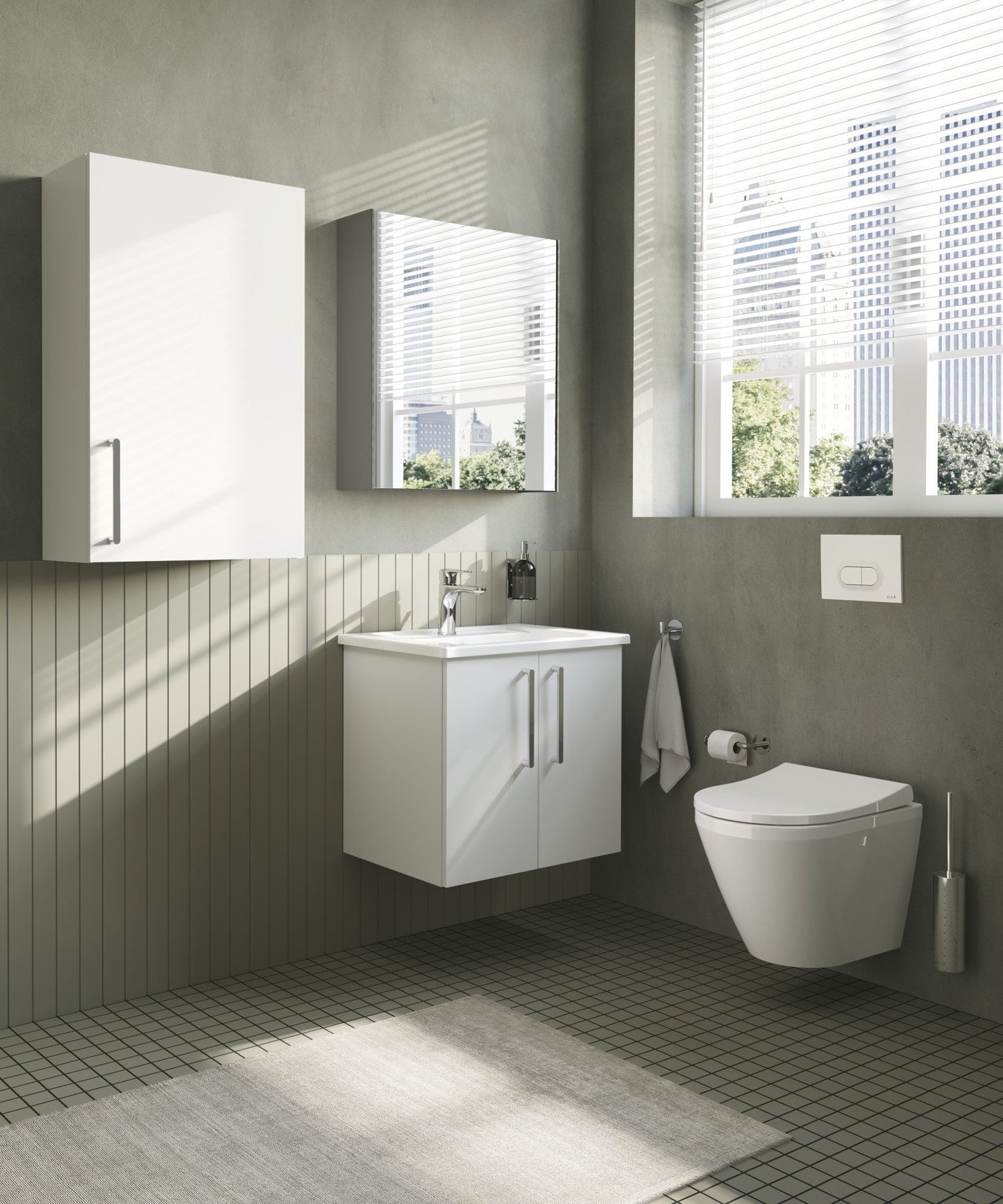 HRD 60cm 1 Door Upper/Wall Unit