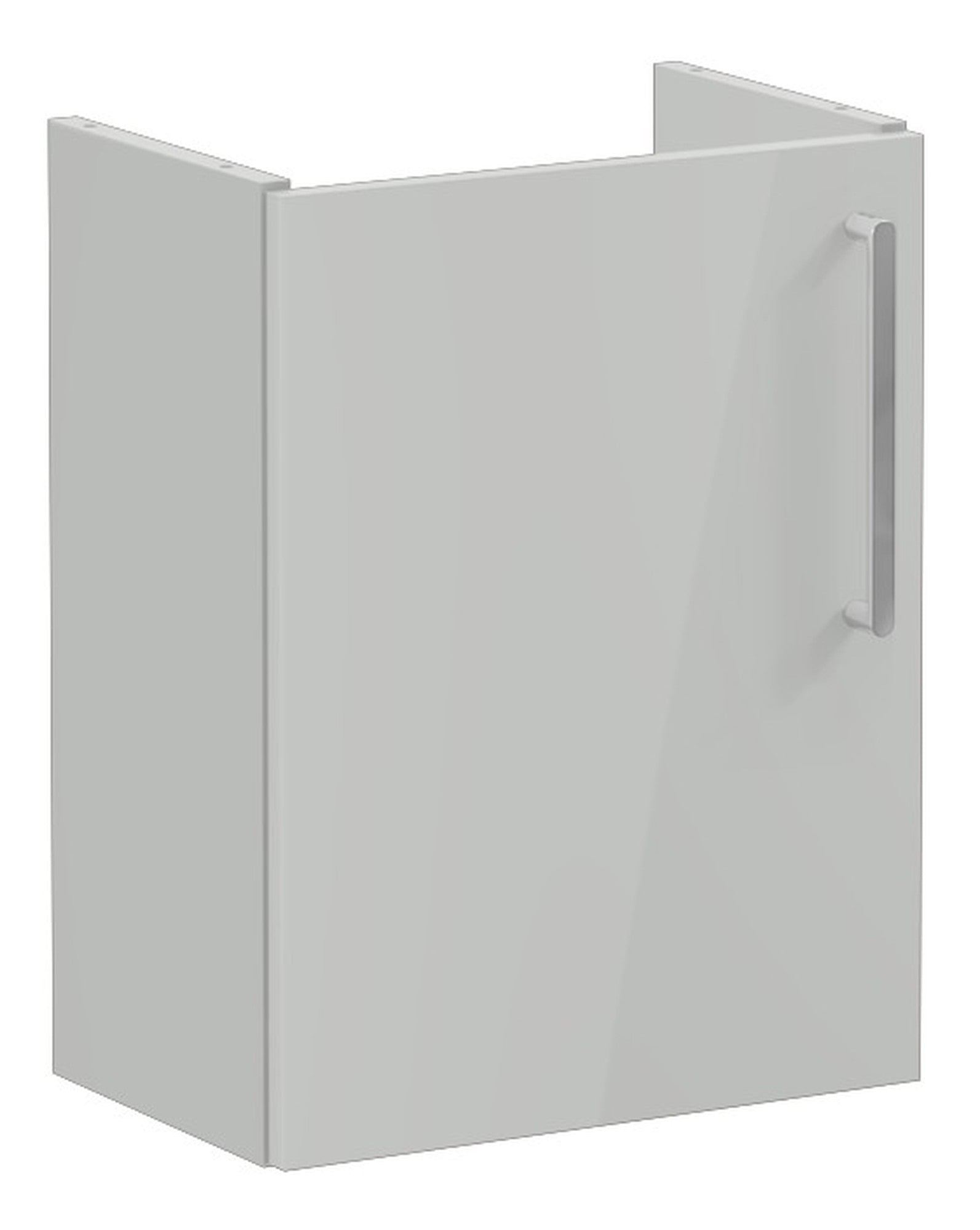 HRD 40cm 1 Door Wall Hung Slim Washbasin Unit