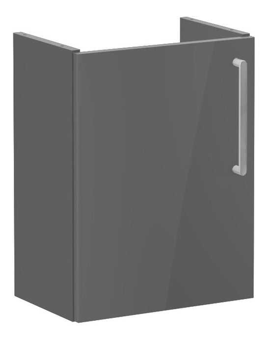 HRD 40cm 1 Door Wall Hung Slim Washbasin Unit