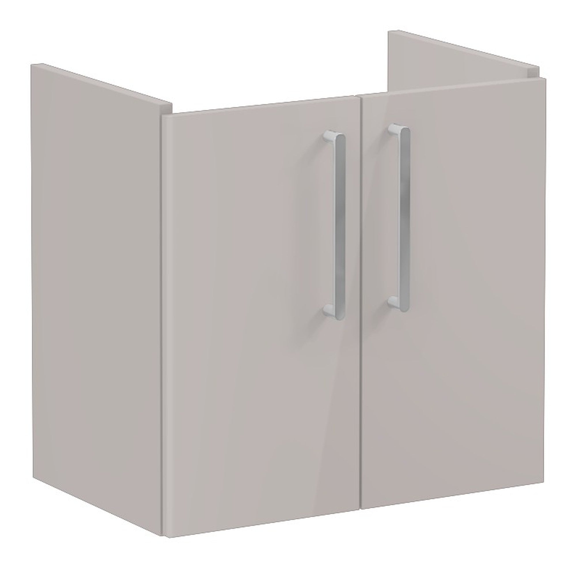 HRD 60cm 2 Door Wall Hung Slim Washbasin Unit