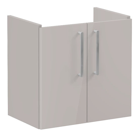 HRD 60cm 2 Door Wall Hung Slim Washbasin Unit