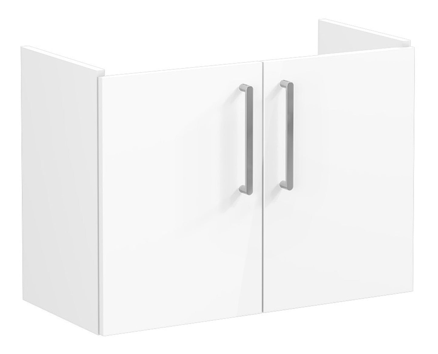 HRD 80cm 2 Door Wall Hung Slim Washbasin Unit