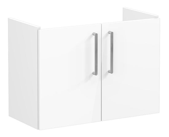 HRD 80cm 2 Door Wall Hung Slim Washbasin Unit