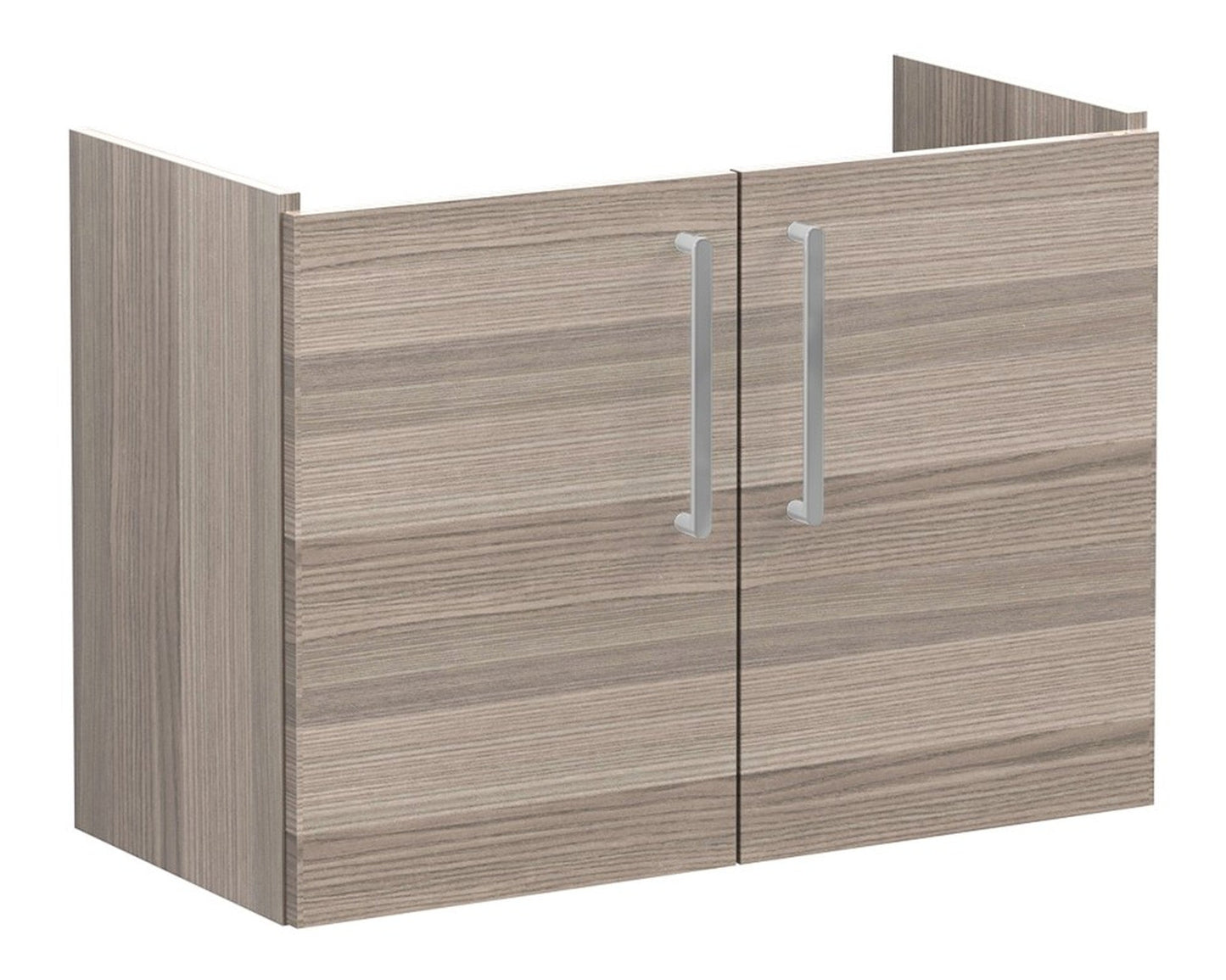 HRD 80cm 2 Door Wall Hung Slim Washbasin Unit