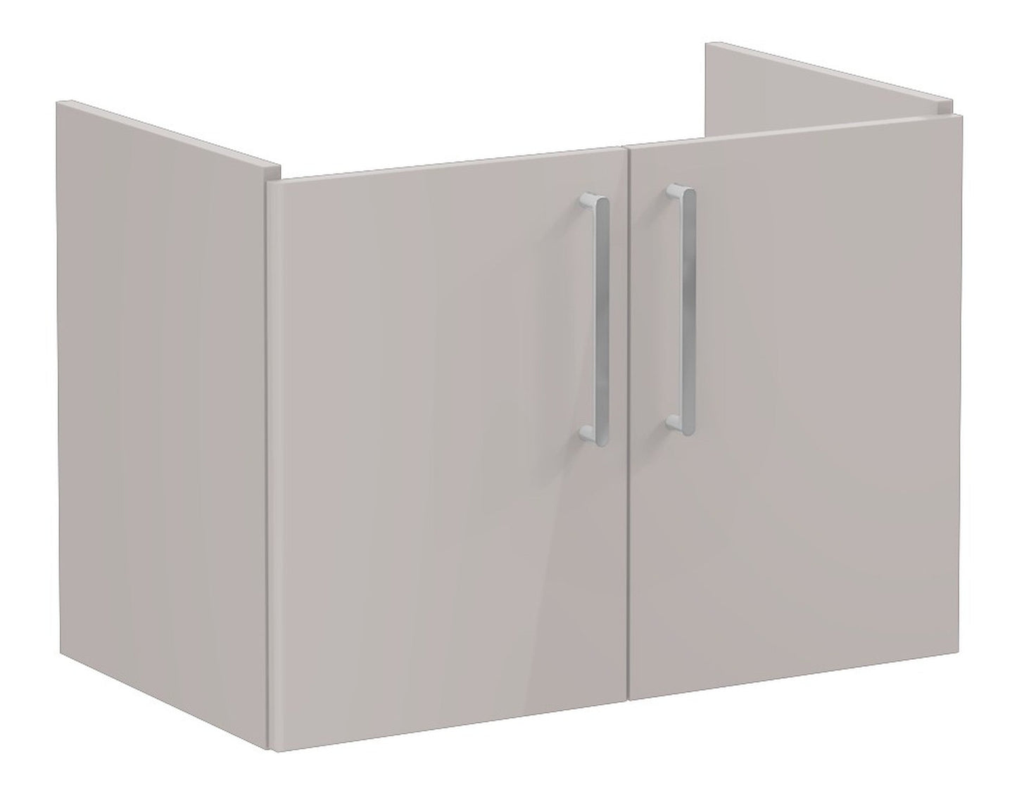 HRD 80cm 2 Door Wall Hung Washbasin Unit