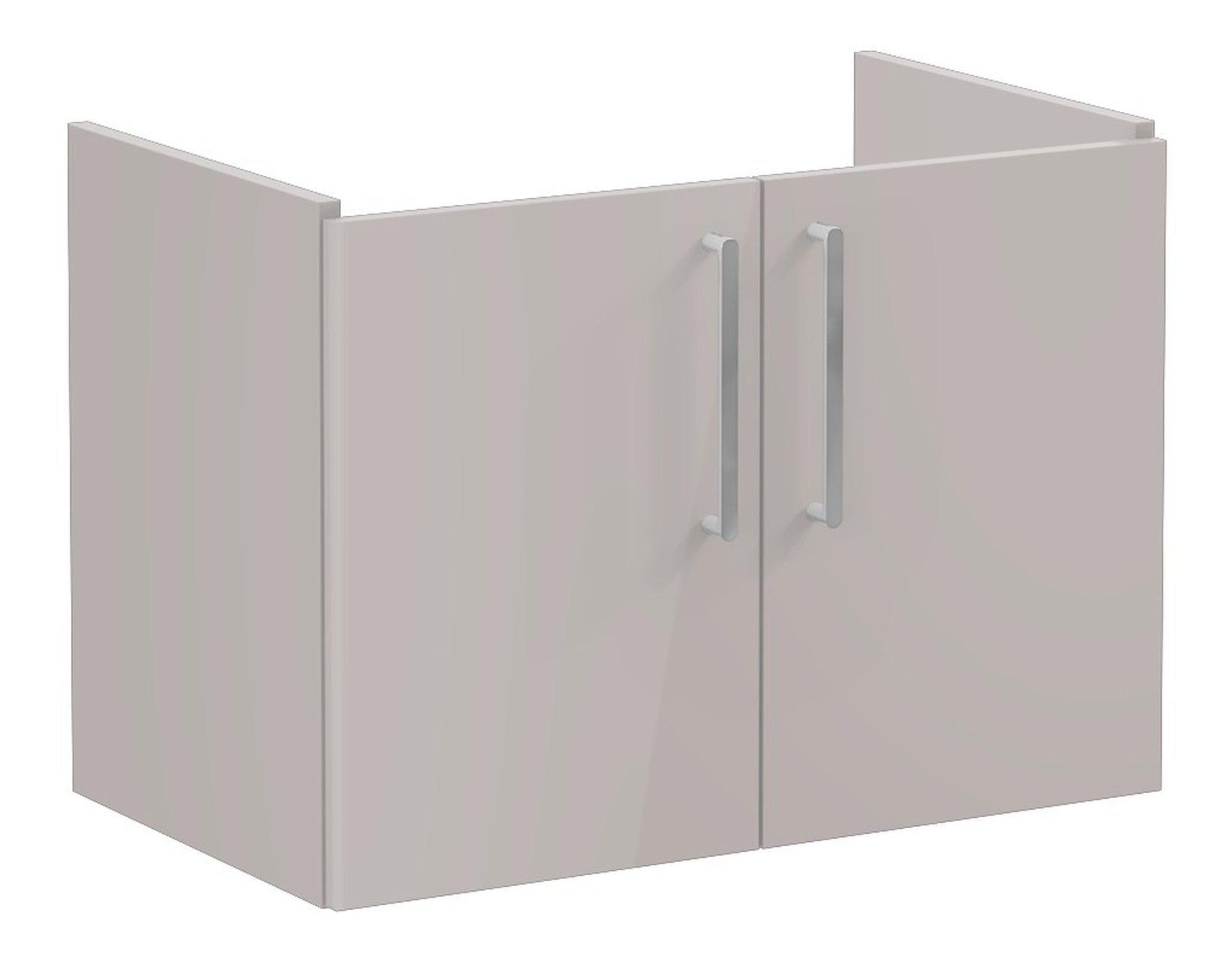 HRD 80cm 2 Door Wall Hung Washbasin Unit