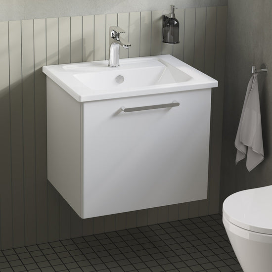 HRD 60cm 1 Drawer Washbasin Unit