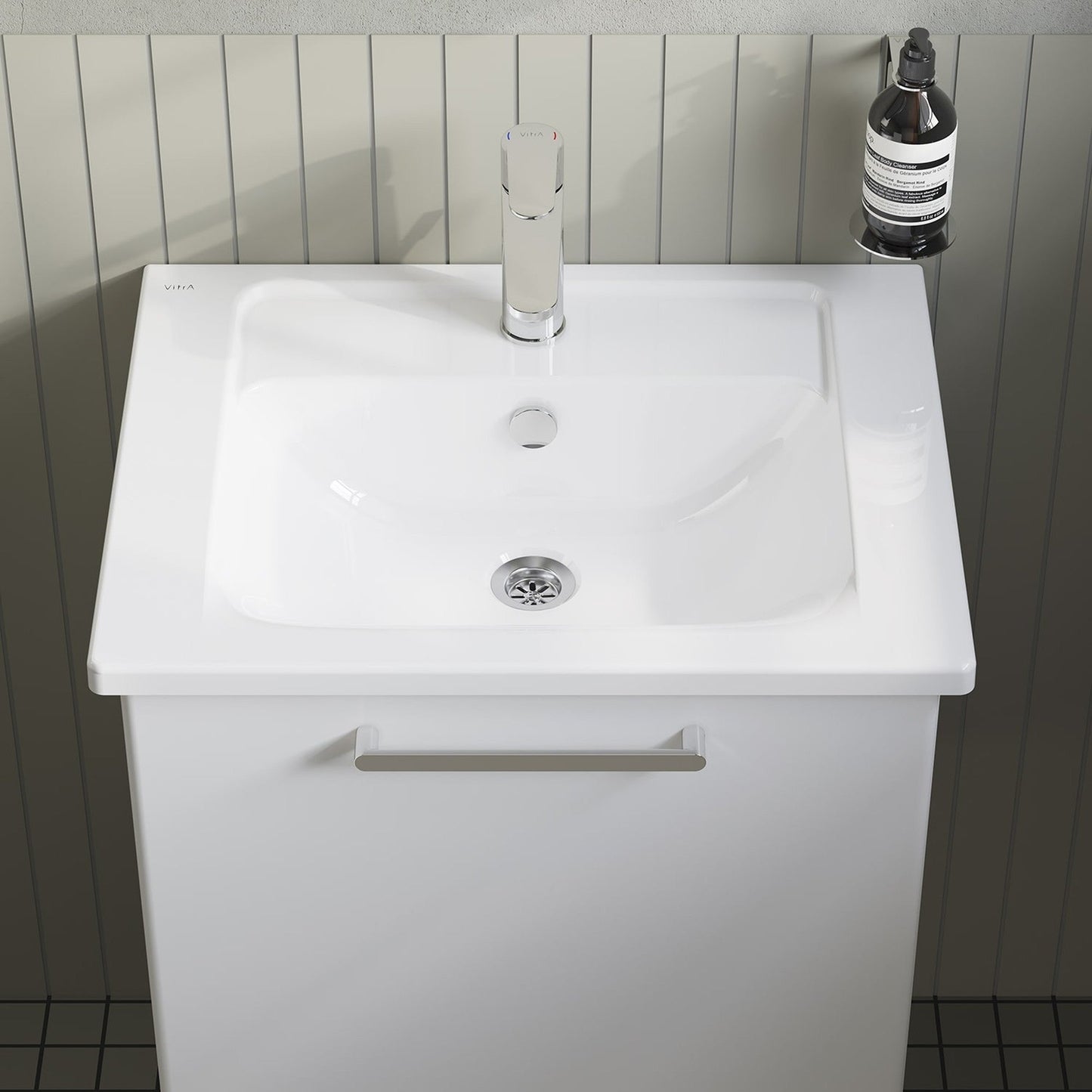 HRD 60cm 1 Drawer Washbasin Unit