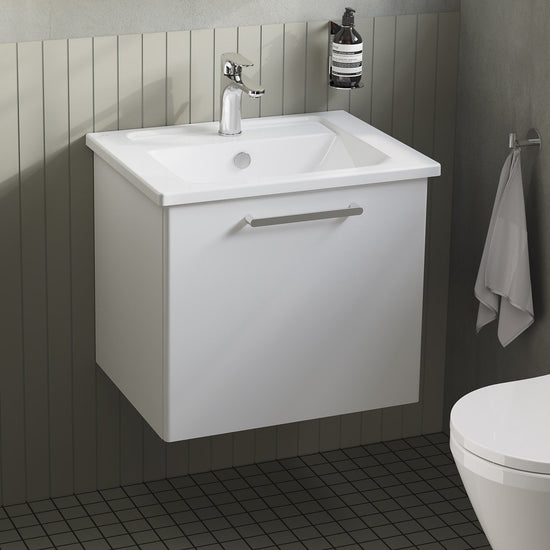 HRD 60cm 1 Drawer Washbasin Unit