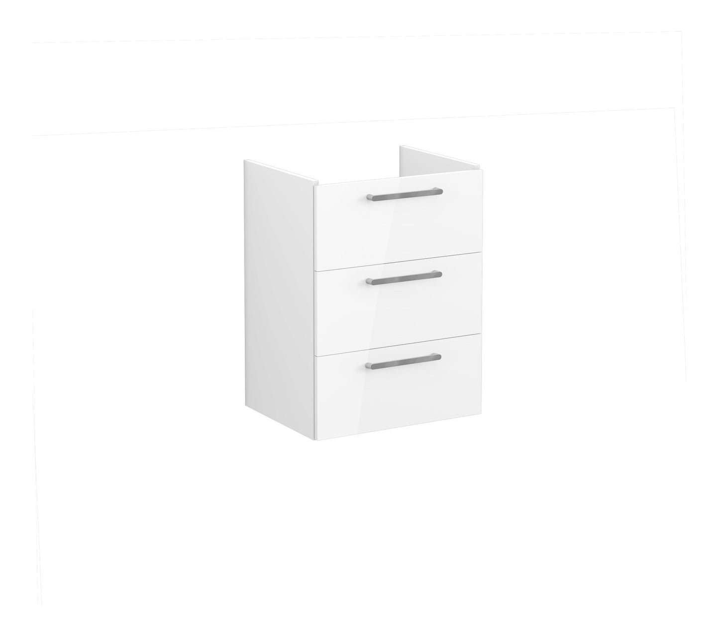 HRD 60cm 3 Drawer Washbasin Unit