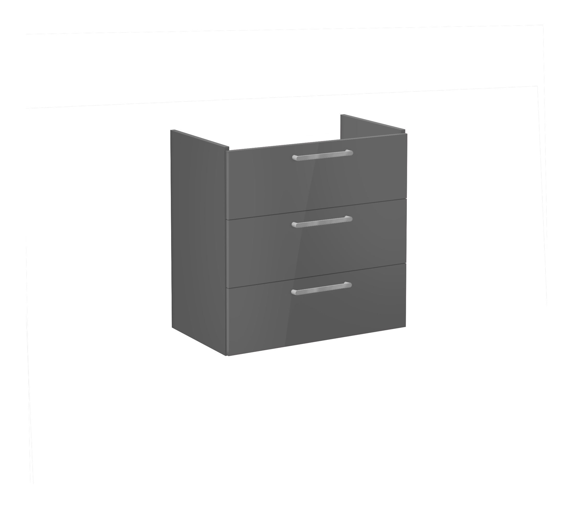 HRD 80cm 3 Drawer Washbasin Unit