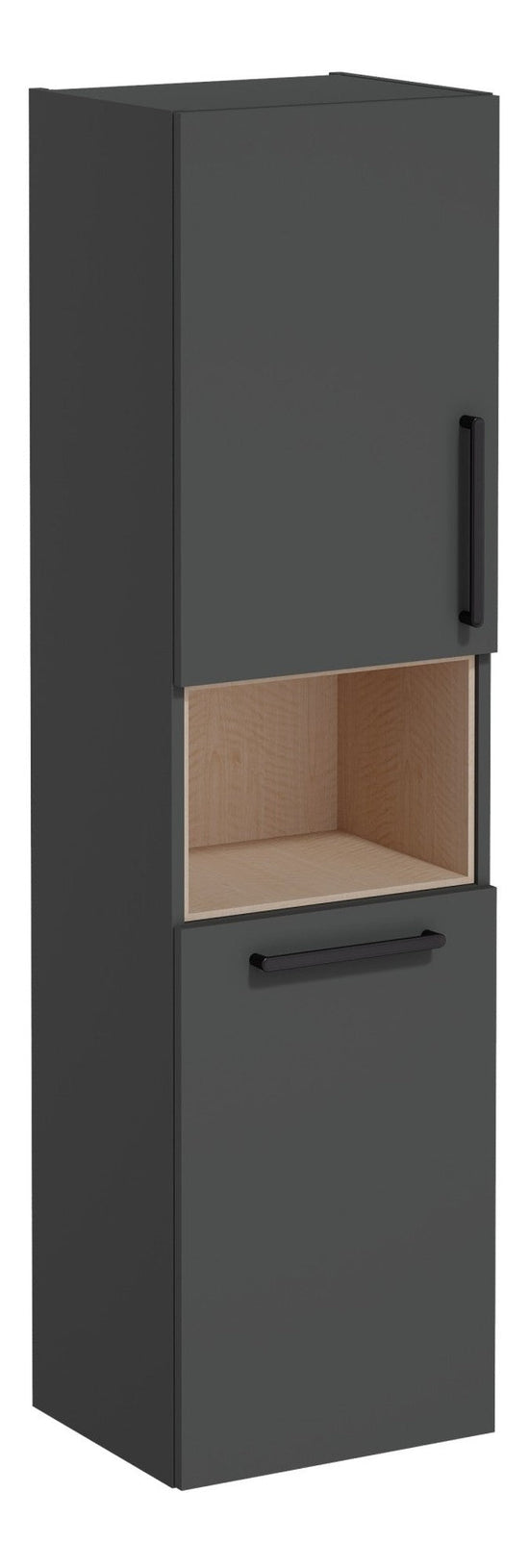 HRD 40cm 2 Door Semi-Tall Unit w/Laundry Basket
