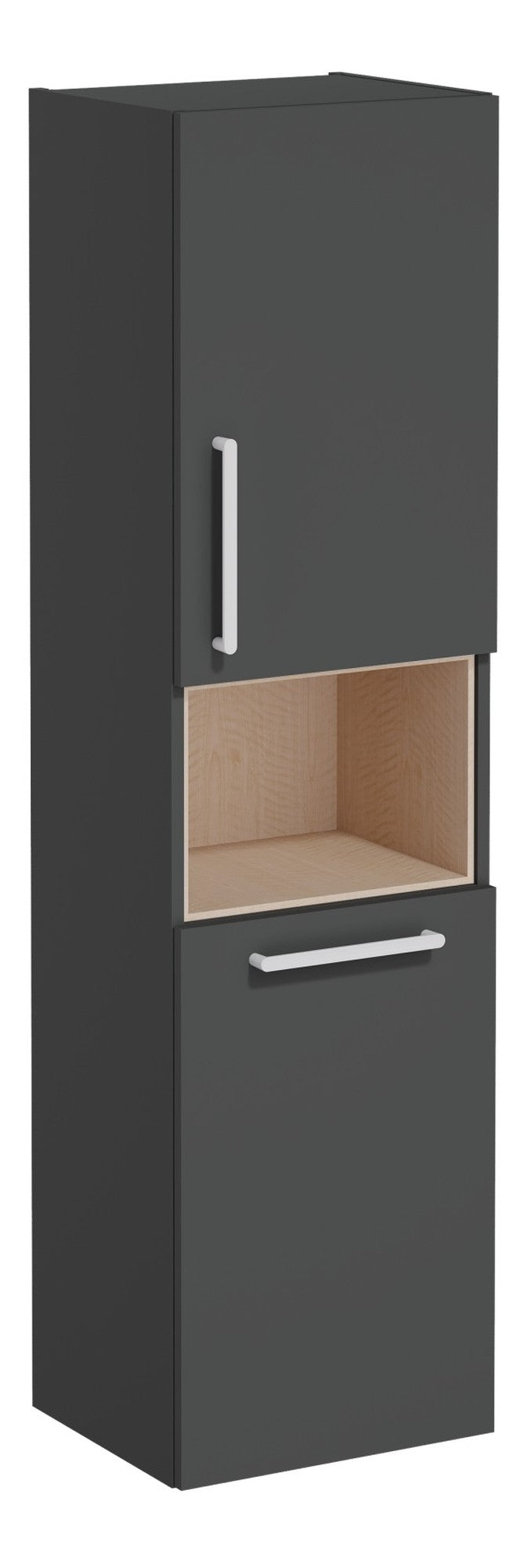 HRD 40cm 2 Door Semi-Tall Unit w/Laundry Basket