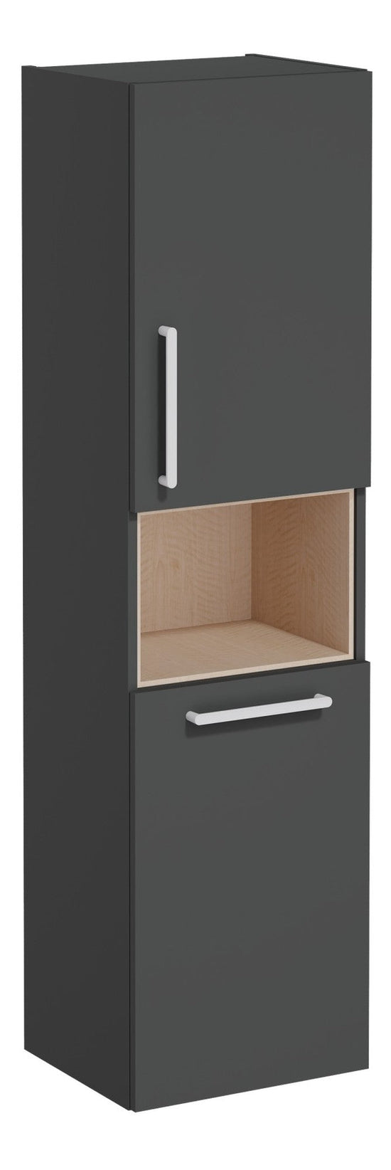 HRD 40cm 2 Door Semi-Tall Unit w/Laundry Basket