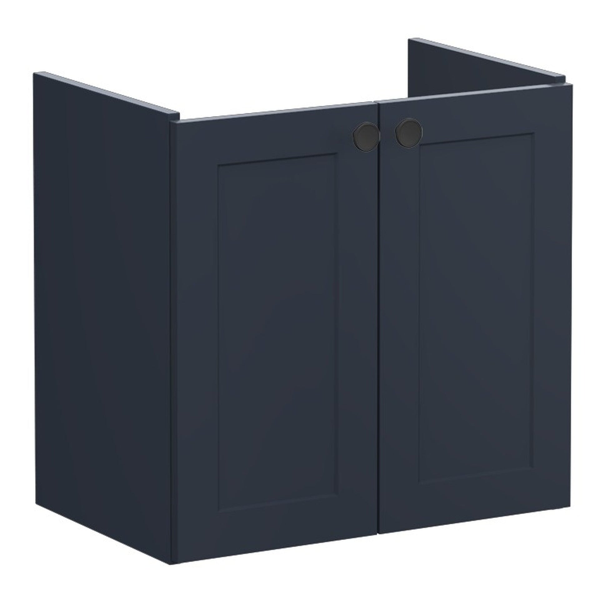 HRD 60cm 2 Door Wall Hung Slim Washbasin Unit