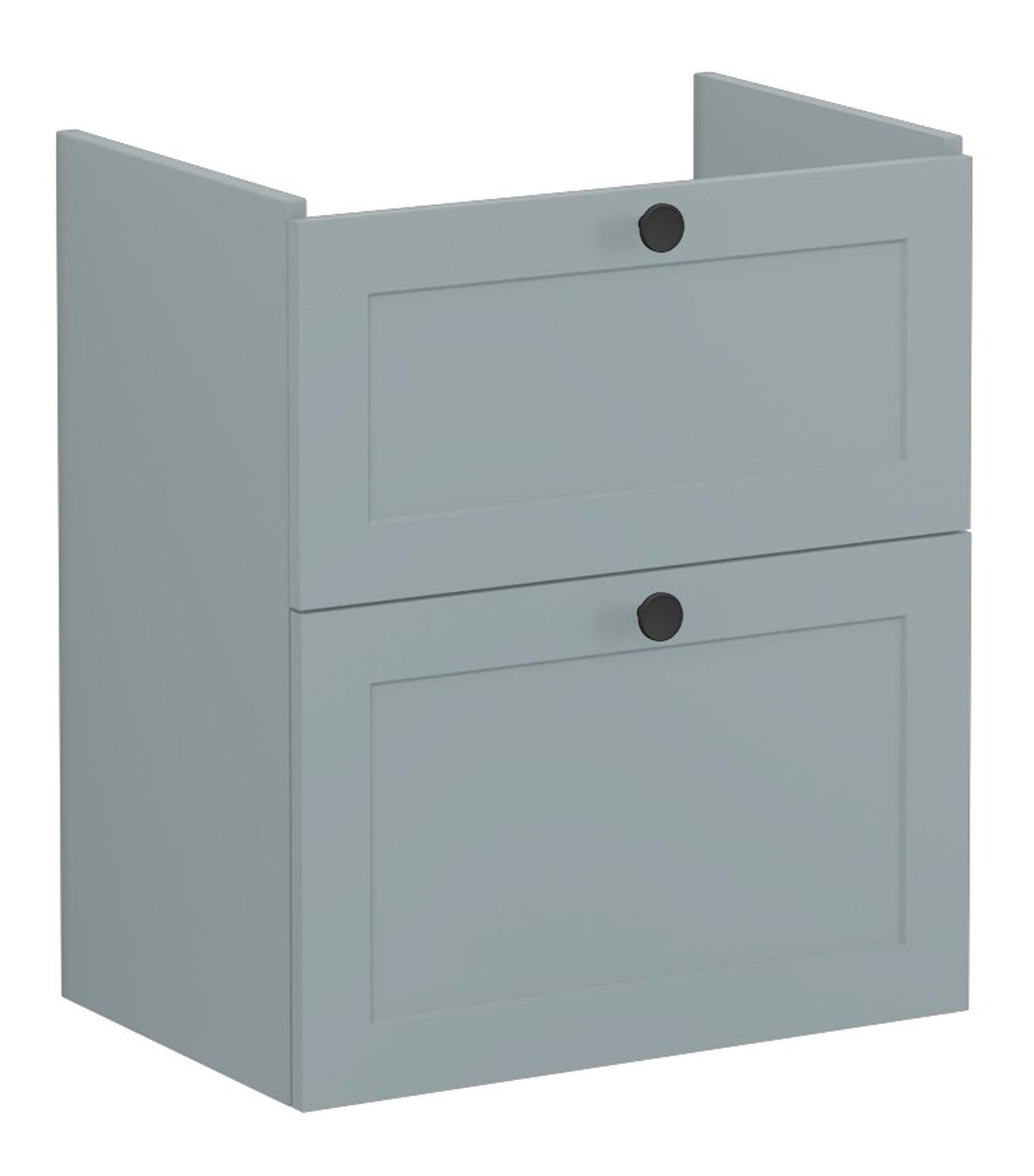 HRD 60cm 2 Drawer Slim Washbasin Unit