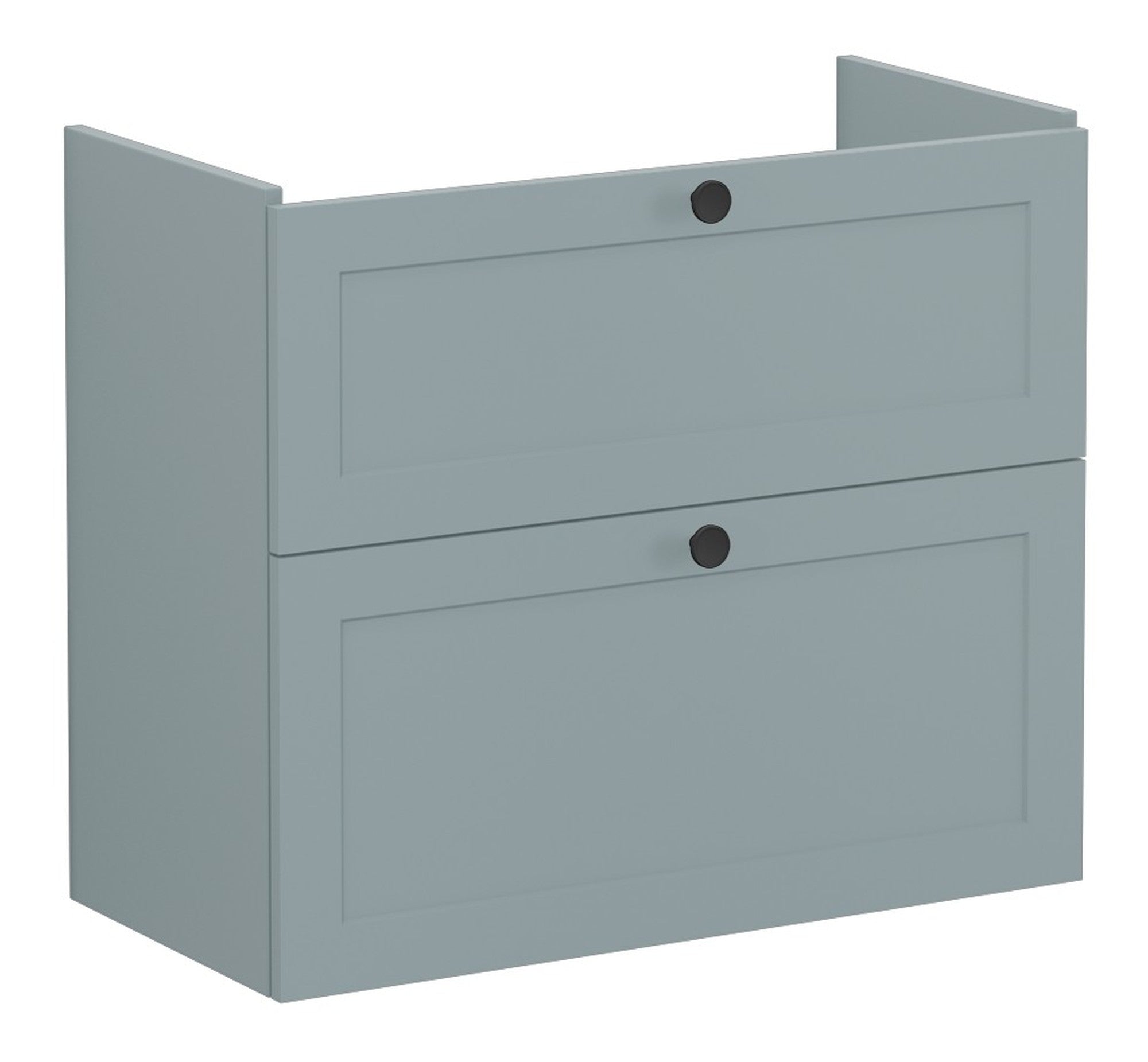 HRD 80cm 2 Drawer Slim Washbasin Unit